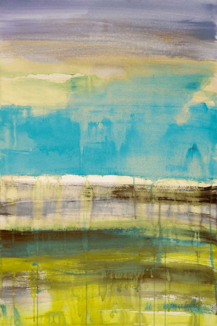 Teal September Rain I Poster Print by Lanie Loreth - Item # VARPDX9388B